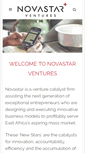 Mobile Screenshot of novastarventures.com